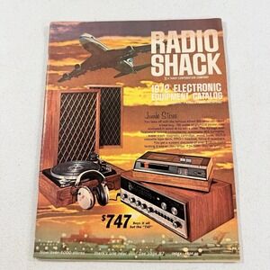 Vintage 1972 Radio Shack Electronic Equipment 86 Page Catalog Radios Stereos